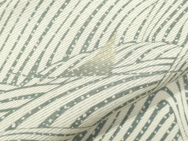平和屋着物*夏物 小紋 絽 立波文 洗える着物 CABK0495th