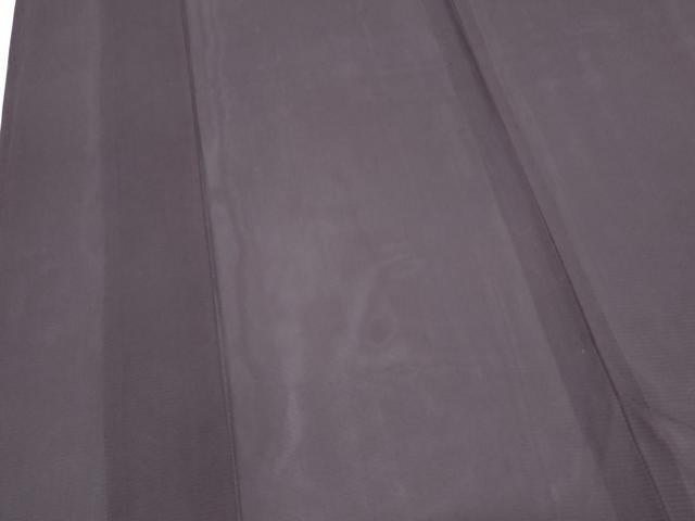 平和屋着物*夏物 色無地 絽 黒紅色 正絹 逸品 CABK0561th