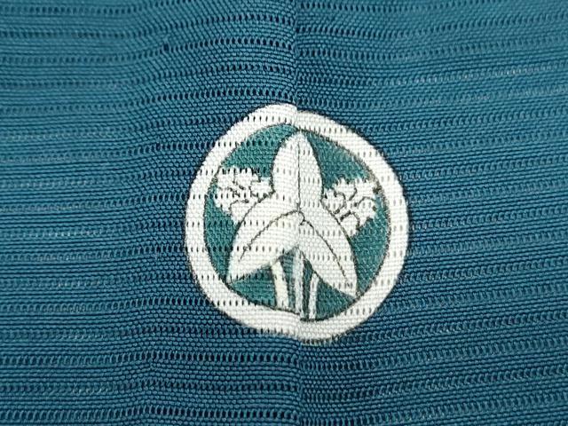 平和屋着物*夏物 色無地 絽 高麗納戸色 正絹 逸品 CABK0565th
