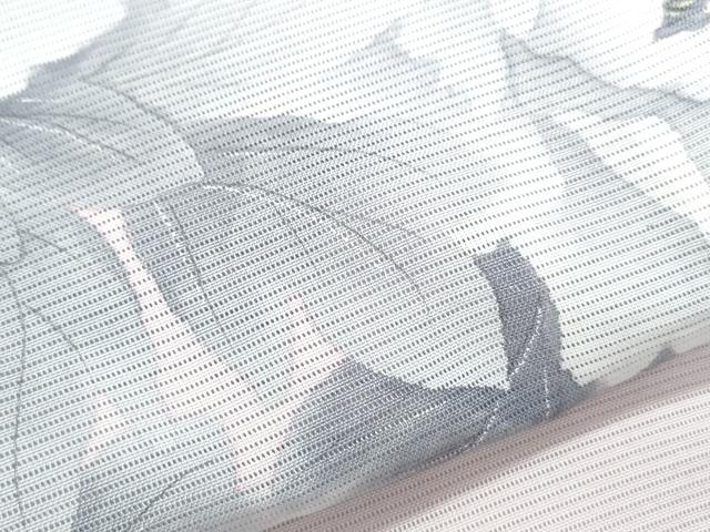 平和屋着物*夏物 訪問着 絽 草花文 暈し染め 正絹 逸品 CABK0573th
