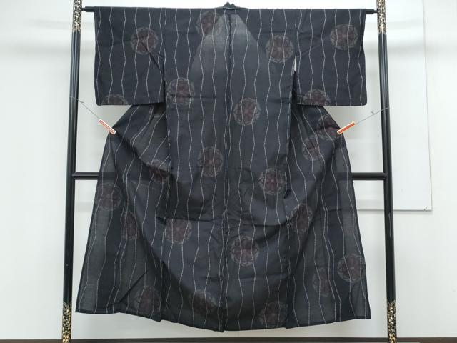 平和屋着物*夏物 小紋 立涌花丸文 CABK0579th