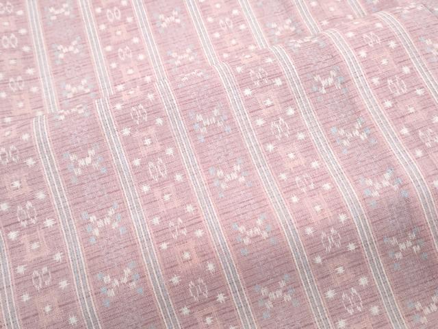 平和屋着物*夏物 小紋 紗 吉祥間道 洗える着物 CABK0604th