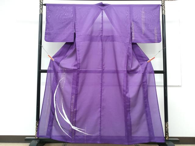 平和屋着物*夏物 訪問着 絽 吉祥文 洗える着物 CABK0647th