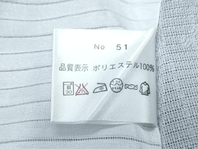 平和屋着物*夏物 色無地 変わり絽 立涌花紋絽 紫水晶色 洗える着物 CABK0655th