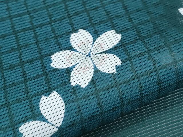 平和屋着物*夏物 訪問着 絽 童子 道長花文 金彩 洗える着物 CABK0656th