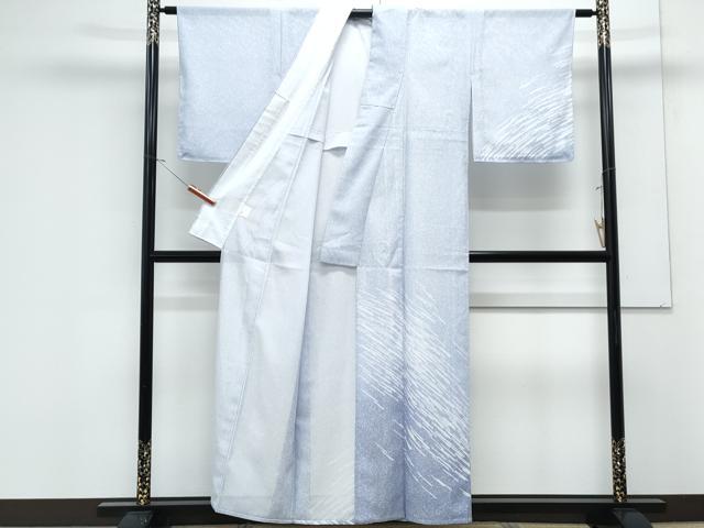 平和屋着物*夏物 訪問着 絽 霞文 暈し染め さんび謹製 洗える着物 CABK0661th