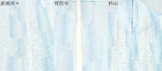 平和屋着物*夏物 小紋 絽 吉祥間道 洗える着物 CABK0674th