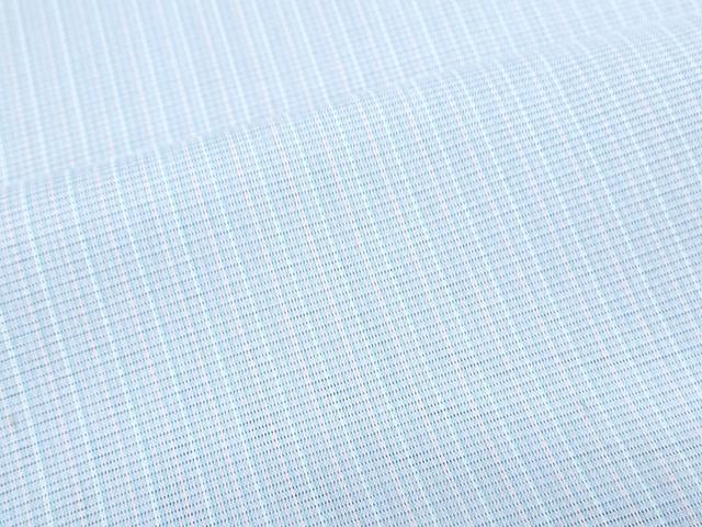 平和屋着物*夏物 小紋 絽 間道 正絹 逸品 CABK0677th