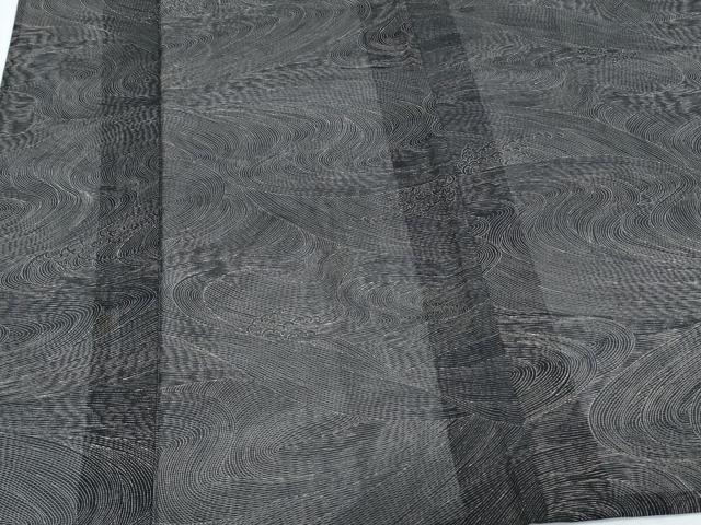 平和屋着物*夏物 小紋 絽 立波文 洗える着物 CABK0693th