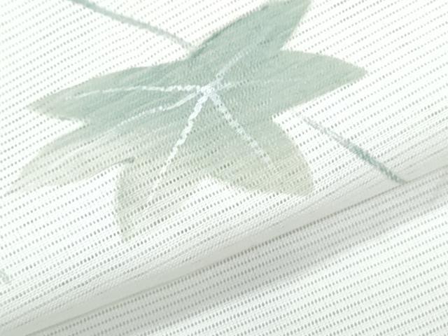 平和屋着物*夏物 訪問着 絽 楓文 洗える着物 CABK0695th