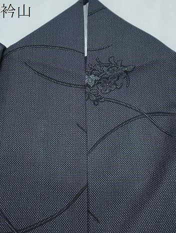 平和屋着物*夏物 小紋 紗 芝草花丸文 洗える着物 CABK0698th