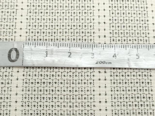 平和屋着物*夏物 大島紬 夏大島 白大島 150亀甲 吉祥間道 正絹 逸品 CABK0719th