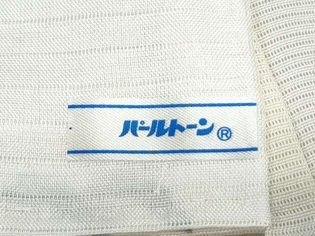 平和屋着物*夏物 小紋 絽 遠山草花文 正絹 逸品 CABK0723th