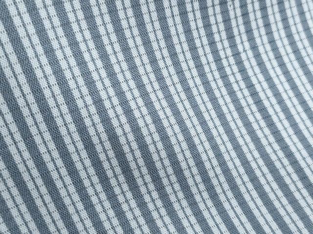 平和屋着物*夏物 小紋 絽 縞 正絹 逸品 未使用 CABK0742th