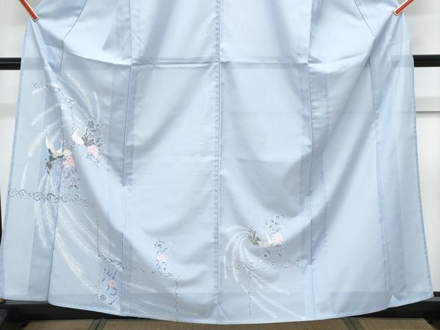 平和屋着物*夏物 訪問着 絽 孔雀花文 洗える着物 CABK0767th