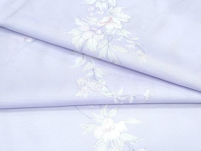平和屋着物*夏物 小紋 絽 枝花文 洗える着物 CABK0780th