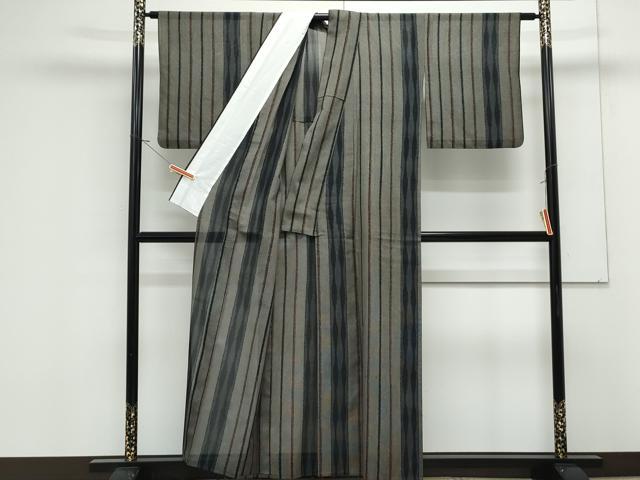 平和屋着物*夏物 小紋 紗 吉祥間道 洗える着物 CABK0788th