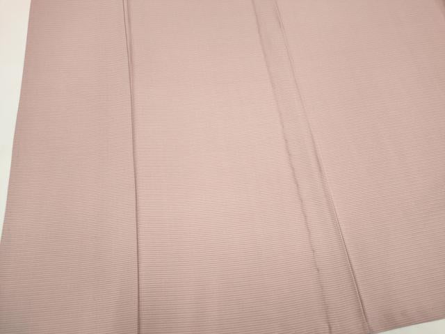 平和屋着物*夏物 色無地 絽 灰桜色 正絹 逸品 CABK0802ou