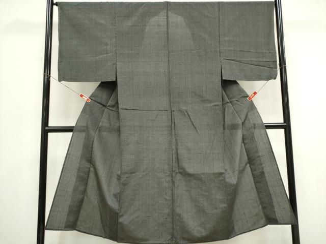 平和屋着物*夏物 男性 紗紬 縞 正絹 逸品 CABK0818ou