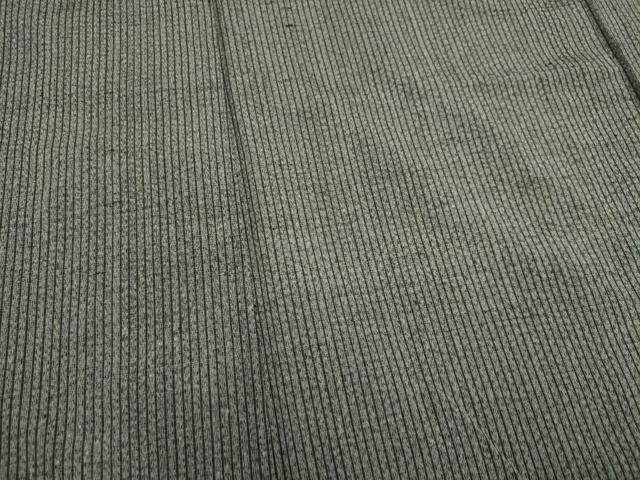 平和屋着物*夏物 男性 紗紬 縞 正絹 逸品 CABK0818ou