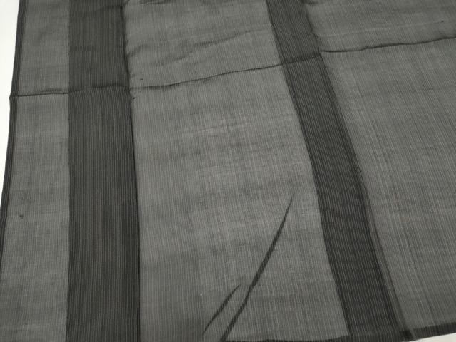 平和屋着物*夏物 男性 紗紬 縞 正絹 逸品 CABK0820ou