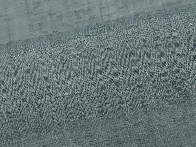 平和屋着物*夏物 男性 小紋 紗 鈍色 洗える着物 CABK0822ou
