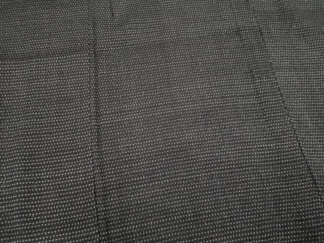 平和屋着物*夏物 男性 紗紬 十字絣 正絹 逸品 CABK0827ou