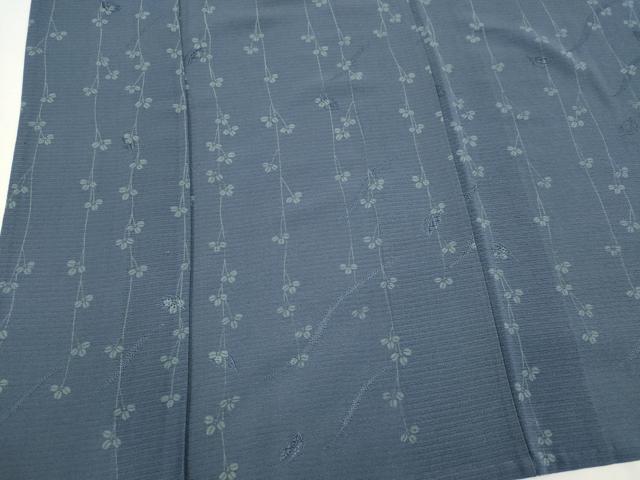 平和屋着物*夏物 中国三大刺繍 スワトウ刺繍 訪問着 絽縮緬 枝花文 正絹 逸品 CABK0828ou