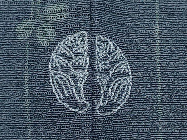 平和屋着物*夏物 中国三大刺繍 スワトウ刺繍 訪問着 絽縮緬 枝花文 正絹 逸品 CABK0828ou