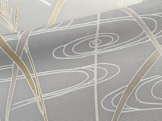 平和屋着物*夏物 訪問着 友禅 絽 流水芒文 正絹 逸品 CABK0836ou