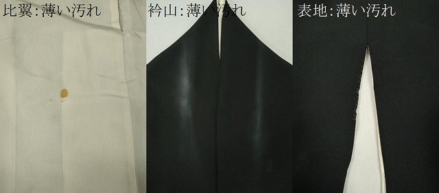 平和屋着物■豪華黒留袖 作家物 大名行列 金彩 正絹 逸品 CABK0896ou