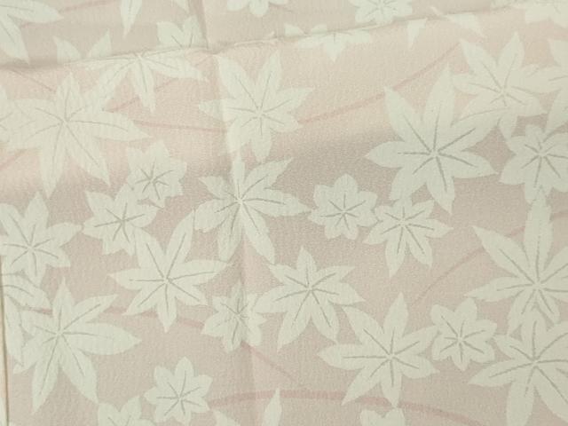 平和屋着物■長襦袢 楓文 正絹 逸品 CABK0912ou