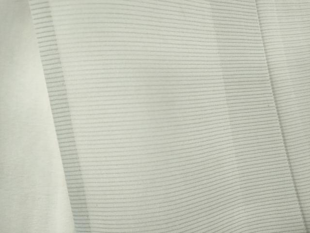 平和屋着物*夏物 色無地 絽 絹鼠色 正絹 逸品 CABK0936ou