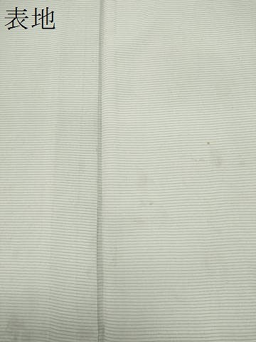 平和屋着物*夏物 色無地 絽 絹鼠色 正絹 逸品 CABK0936ou