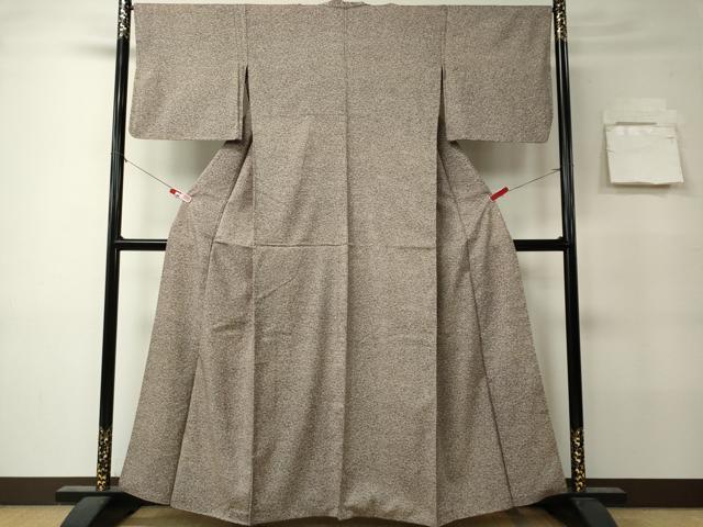 平和屋着物■上質な小紋 小花文 胴抜き仕立て 正絹 逸品 CABK0965ou