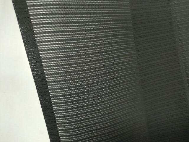平和屋着物*夏物 訪問着 絽 吹き寄せ文 黒地 金彩 正絹 逸品 CABK0999ou