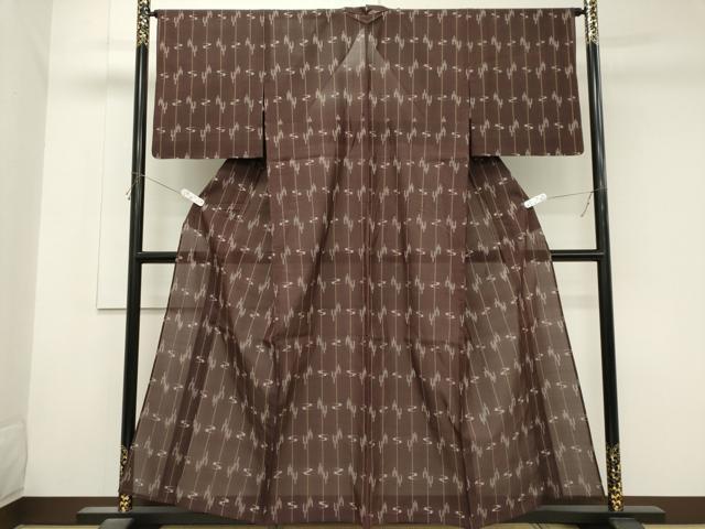 平和屋着物*夏物 本場琉球 夏琉球 琉球絣文様 正絹 逸品 CABK1004ou