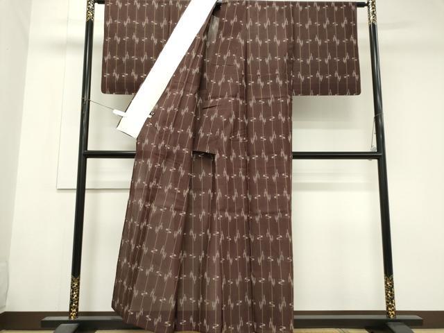 平和屋着物*夏物 本場琉球 夏琉球 琉球絣文様 正絹 逸品 CABK1004ou