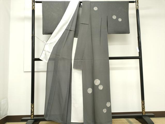 平和屋着物*夏物 訪問着 絽縮緬 風景丸文 正絹 逸品 CABK1010ou