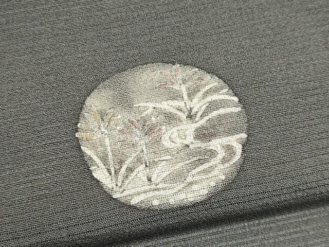 平和屋着物*夏物 訪問着 絽縮緬 風景丸文 正絹 逸品 CABK1010ou