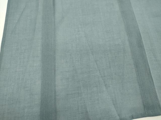 平和屋着物*夏物 男性 紗紬 藍鼠色 正絹 逸品 未使用 CABK1014ou