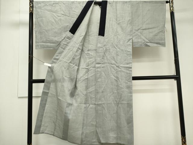 平和屋着物*夏物 男性 長襦袢 薄鈍色 麻 逸品 CABK1017ou