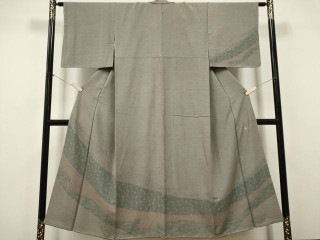 平和屋着物■訪問着 江戸小紋 樋口実 吉祥文 正絹 逸品 CABK1034ou