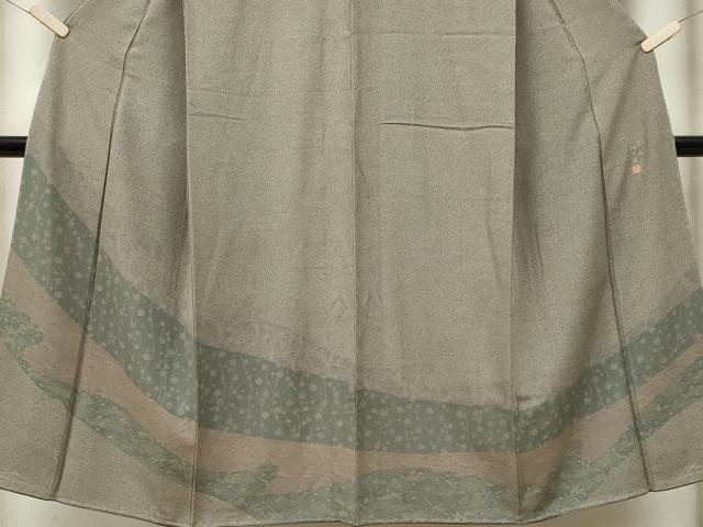 平和屋着物■訪問着 江戸小紋 樋口実 吉祥文 正絹 逸品 CABK1034ou