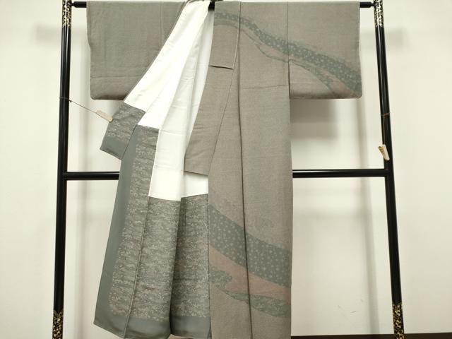 平和屋着物■訪問着 江戸小紋 樋口実 吉祥文 正絹 逸品 CABK1034ou