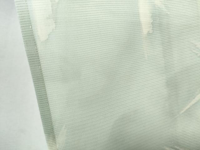 平和屋着物*夏物 小紋 絽 舞葉文 正絹 逸品 CABK1086ou