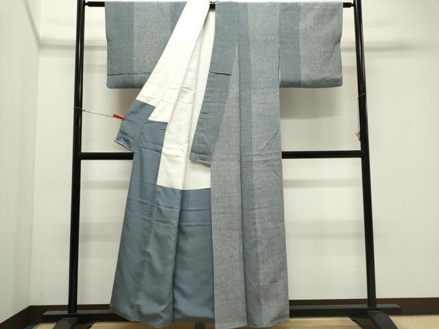 平和屋着物■上質な小紋 間道 正絹 逸品 CABK1164ou