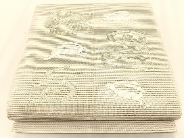 平和屋着物*夏物 八寸名古屋帯 絽綴れ 兎 金銀糸 正絹 逸品 CABK1254fb