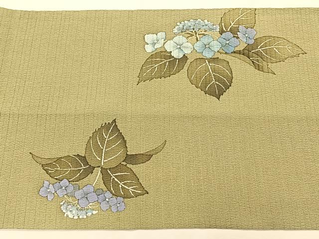 平和屋着物*夏物 九寸名古屋帯 紫陽花 正絹 逸品 CABK1345fb
