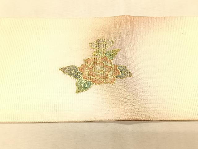 平和屋着物*夏物 九寸名古屋帯 螺鈿 枝花文 金彩 正絹 逸品 CABK1350fb